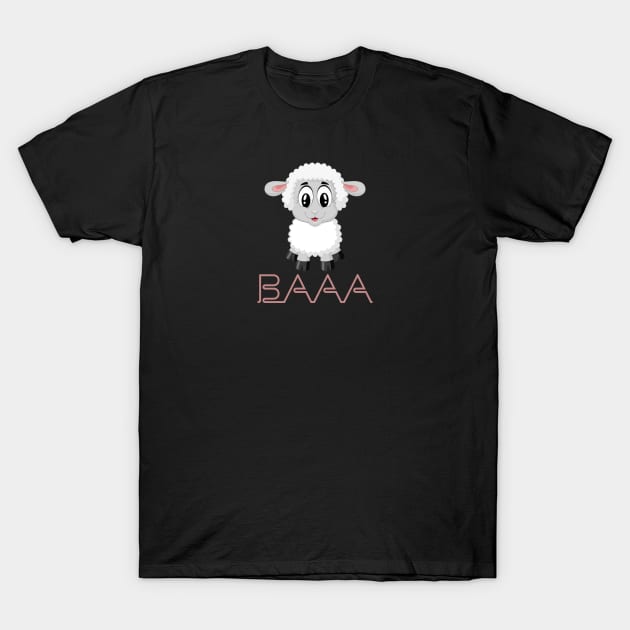 Sheep Baaaa T-Shirt by artsytee